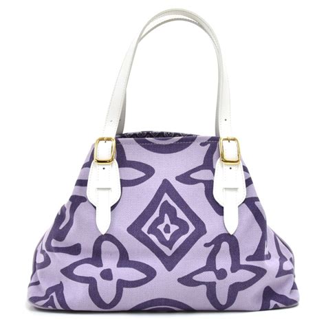 louis vuitton tahitienne cabas|LOUIS VUITTON Tahitienne Cabas PM Lilac.